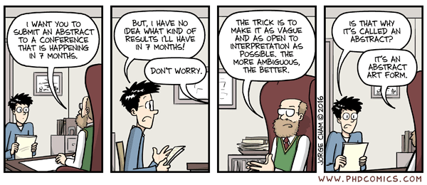 "Piled Higher and Deeper" by Jorge Cham www.phdcomics.com 